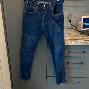 Classic Indigo Straight-Leg Jeans